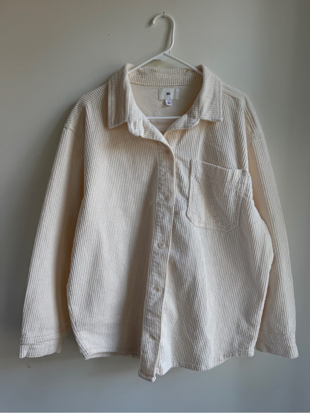 bp Cream Corduroy Button-Down Shirt